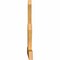 Ekena Millwork Saratoga Rough Sawn Timber Gable Bracket, Western Red Cedar, 48"W x 32"H x 2"D x 4"F, 16/12 Pitch GBW048X32X0204SAR00RWR - alternate 5